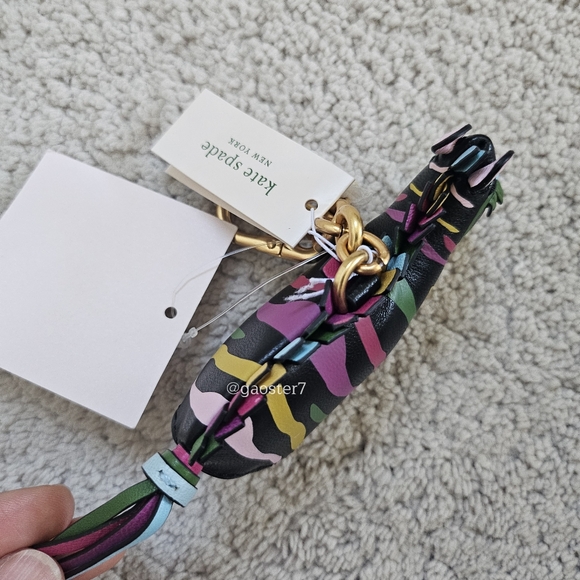 🚫SOLD🚫Kate Spade Ziggy Zebra Embellished Bag Charm - Picture 8 of 11